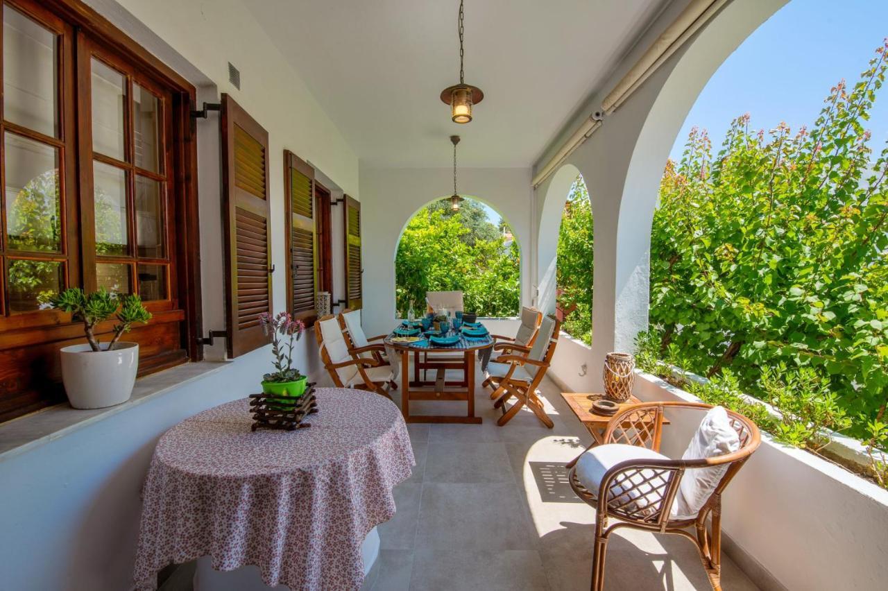 Villa Eleni Paxos Gaios Exteriör bild