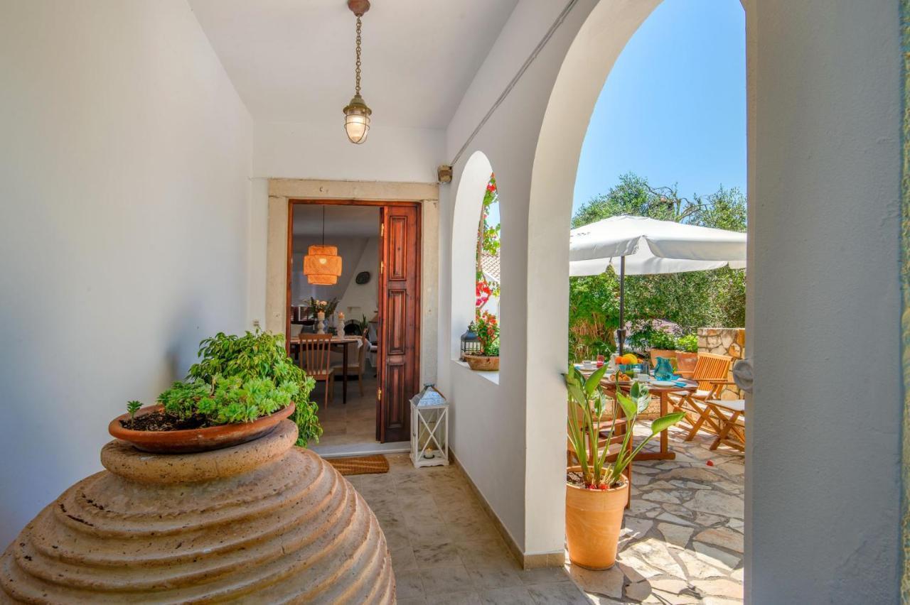 Villa Eleni Paxos Gaios Exteriör bild